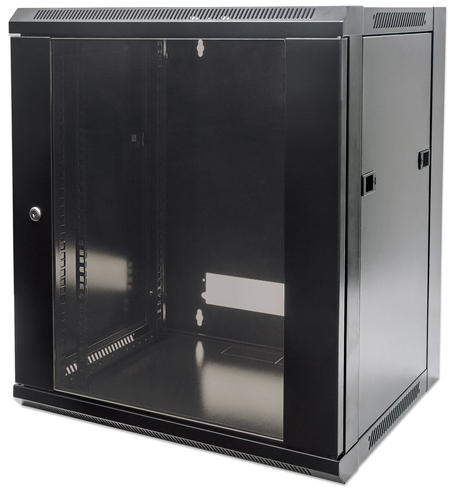 INTELLINET ARMARIO 12U 570X450 INT 19" AÇO PRETO