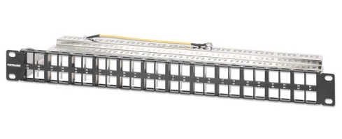 PATCH PANNEL-48 VAZIO 1U SHIELDED INTELLINET