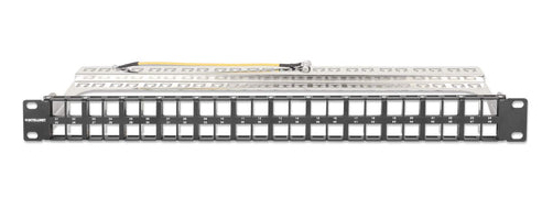 PATCH PANNEL-48 VAZIO 1U SHIELDED INTELLINET