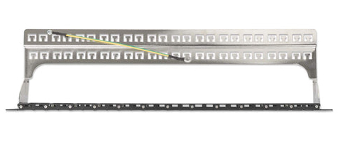 PATCH PANNEL-48 VAZIO 1U SHIELDED INTELLINET