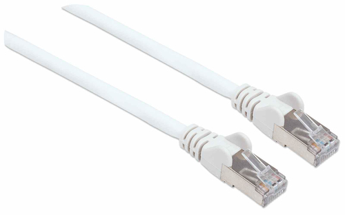 CABO DE REDE RJ45 INTELLINET 1M CAT7 CU SEM FTP LSOH ETHERNET BRANCO