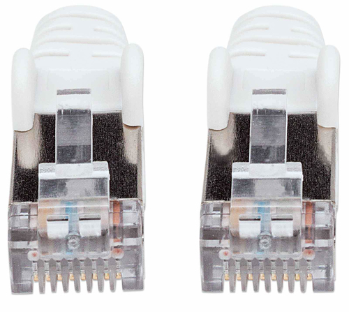 CABO DE REDE RJ45 INTELLINET 5M CAT7 CU SEM FTP LSOH ETHERNET BRANCO