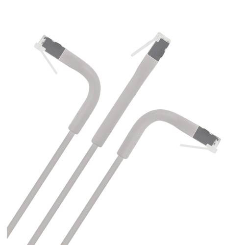 CABO DE REDE RJ45 INTELLINET 0.5M CAT6A F/FTP SLIM 32 AWG ETHERNET CINZA