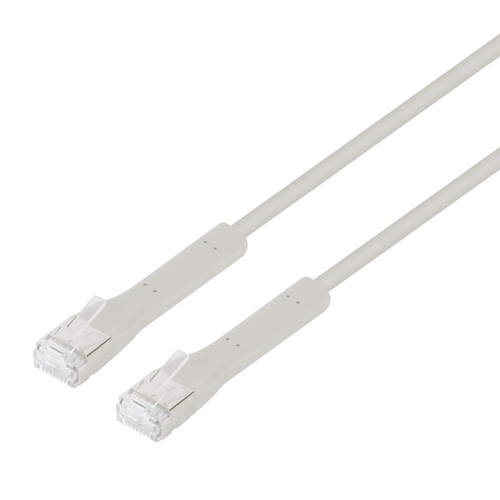 CABO DE REDE RJ45 INTELLINET 1M CAT6A F/FTP SLIM 32 AWG ETHERNET CINZA