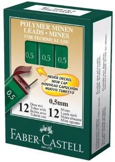 GENÉRICO ME MINAS F-CASTELL 9125 0.5HB (1/12)