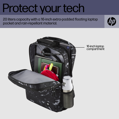 HPI MOCHILA 15.6" HP CAMPUS XL MARMORE