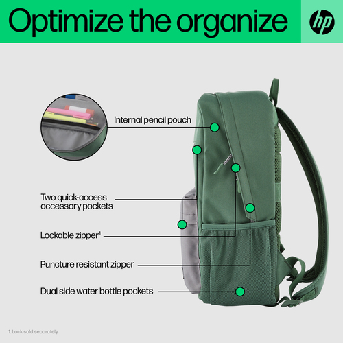 HPI MOCHILA 15.6" HP CAMPUS VERDE