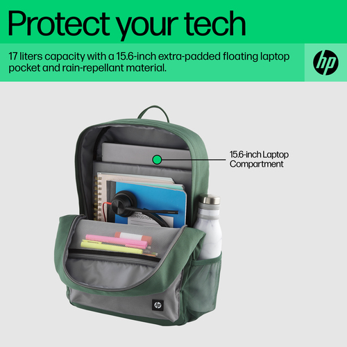 HPI MOCHILA 15.6" HP CAMPUS VERDE