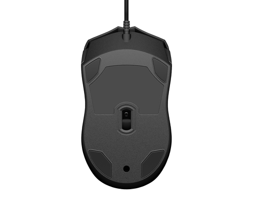HPI MOUSE HP 105 AMBIDESTRO 1600DPI USB-A PRETO