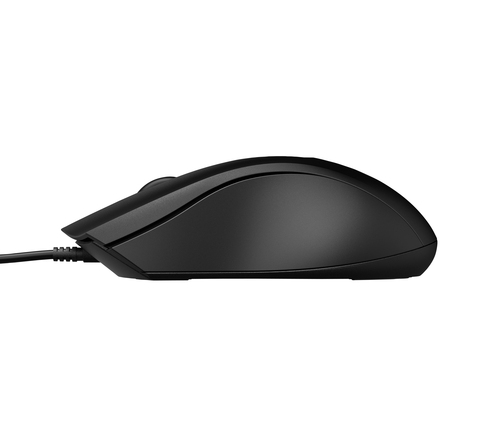 HPI MOUSE HP 105 AMBIDESTRO 1600DPI USB-A PRETO