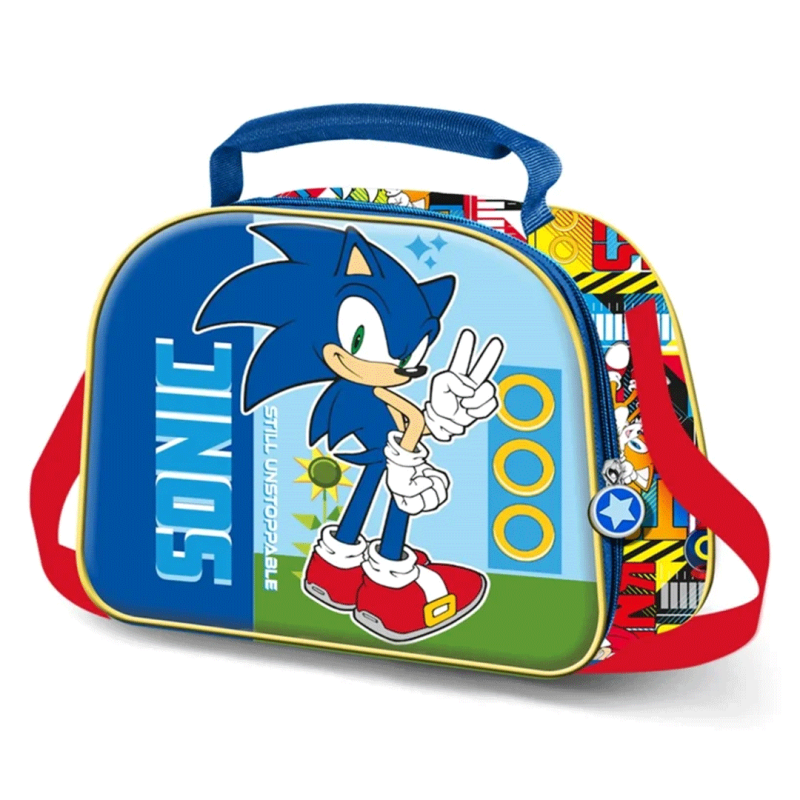ME LANCHEIRA SONIC UNSTOPPABLE 20X26X10CM