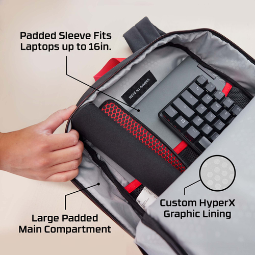 HPI MOCHILA 15.6" HYPERX DELTA PRETA