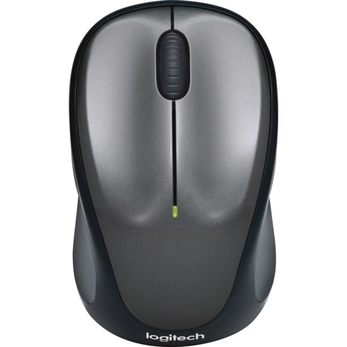 MOUSE LOGITECH M235 1000DPI WIRELESS PRETO FOSCO*