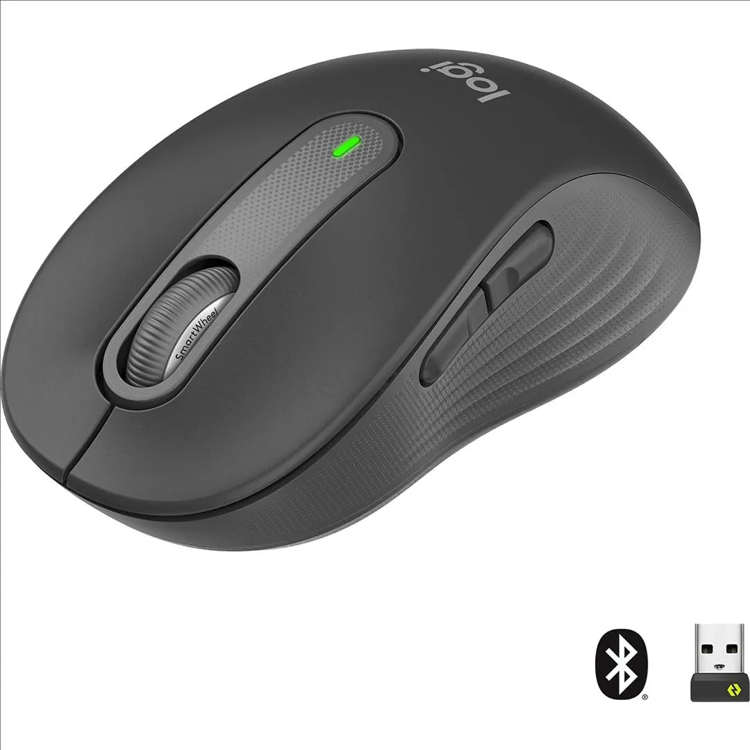 LOGITECH - NO REPORT MOUSE LOGITECH SIGNATURE M650 2000DPI WIRELESS/BT GRAFITE*