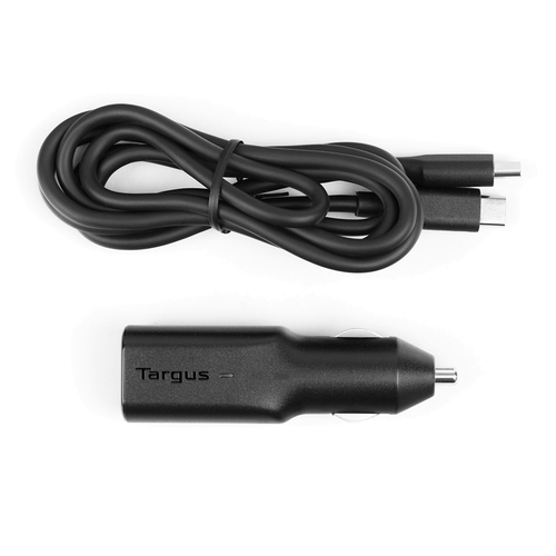 CARREGADOR CARRO TARGUS 45W 1 USB-C PD FAST CHARGE PRETO