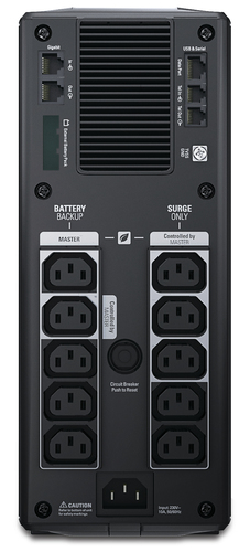 UPS APC 1500 VA LINE-INT TORRE BACK BR USB 1.500 VA