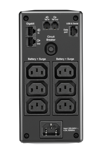 UPS APC 900 VA LINE-INT TORRE BACK BR USB