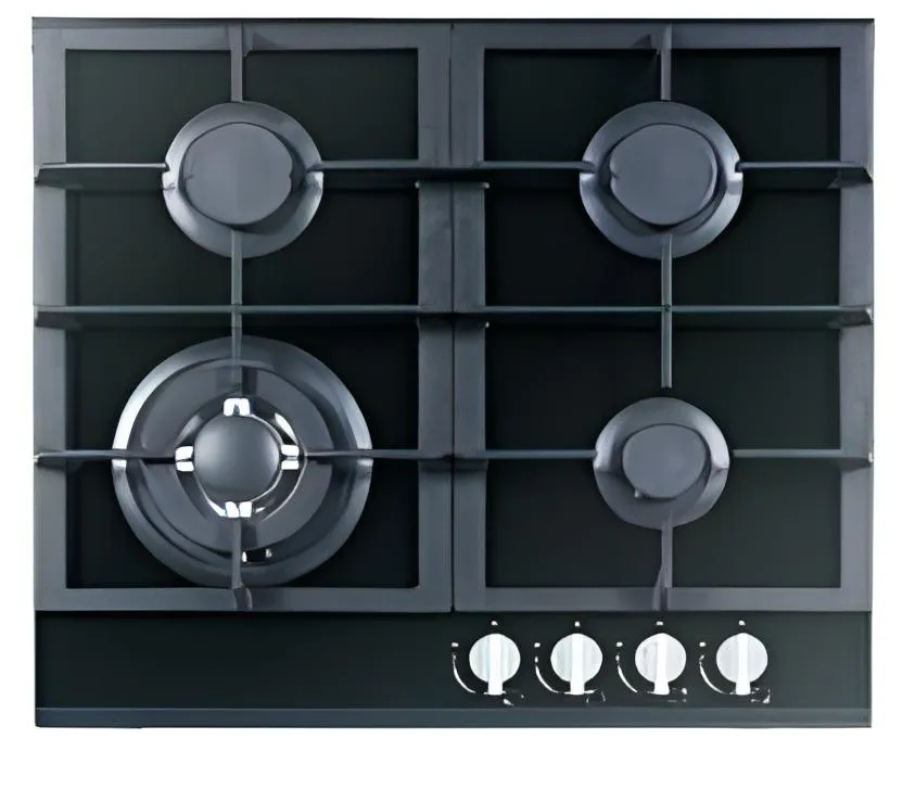 GD B-IN PLACA BERKLAYS 60CM 4X GAS BLACK