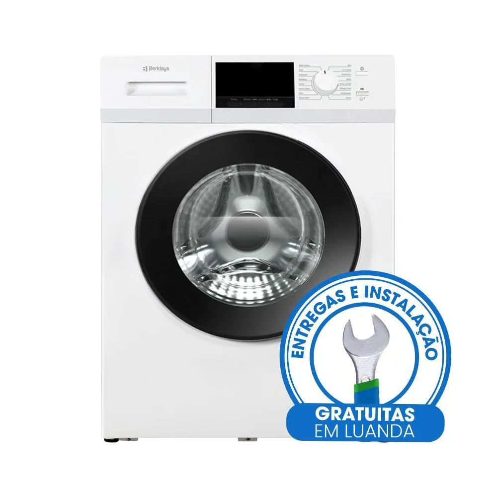 GD MAQ L/ROUPA BERKLAYS 10KG 1400RPM BRANCA 10 KG