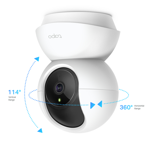 CAM WIRELESS TP-LINK 1080P FHD 360° HORIZONTAL, 114° VERTICAL TAPO C200