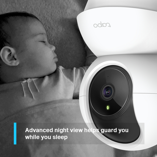 CAM WIRELESS TP-LINK 1080P FHD 360° HORIZONTAL, 114° VERTICAL TAPO C200