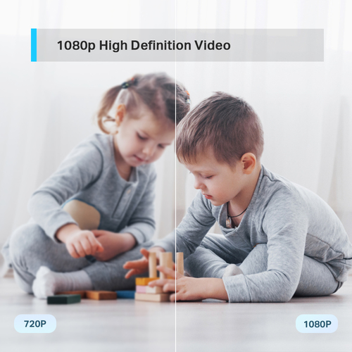CAM WIRELESS TP-LINK 1080P FHD 360° HORIZONTAL, 114° VERTICAL TAPO C200