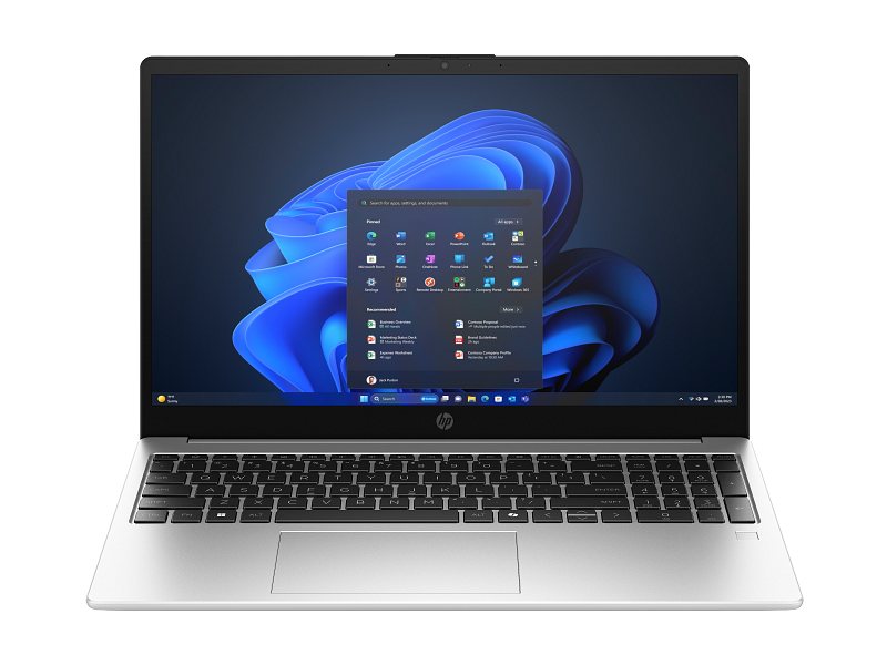 HPI PORTÁTIL HP 15.6" NOTEBOOK 250R U7-150U INTEL GRAPHICS 8GB 512GB SSD FHD W11P PRATA