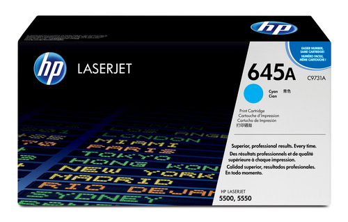 HPI TO HP C9731A * 5500 CYAN / AZUL 645A
