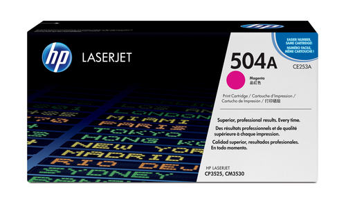HPI TO HP CE253A * 3525 MAGENTA 504A A2 TONNERS