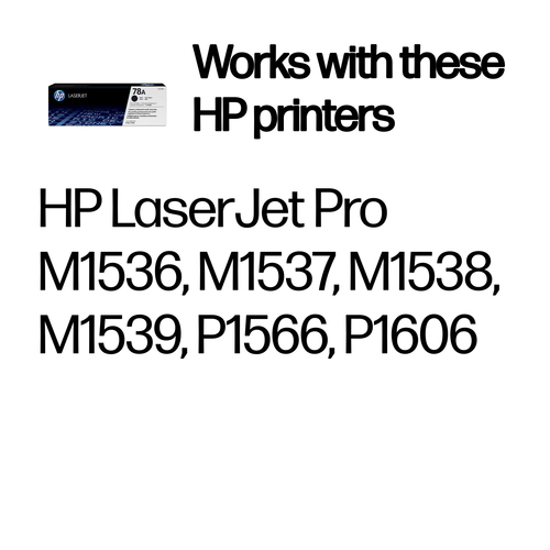 HPI TO HP CE278A * 1606/1536 A2 TONNERS