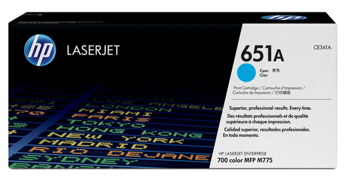 HPI TO HP CE341A * MFP 775 CYAN (16,000) 651A