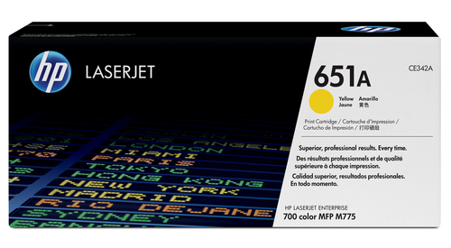 HPI TO HP CE342A * MFP 775 AMARELO (16,000) 651A