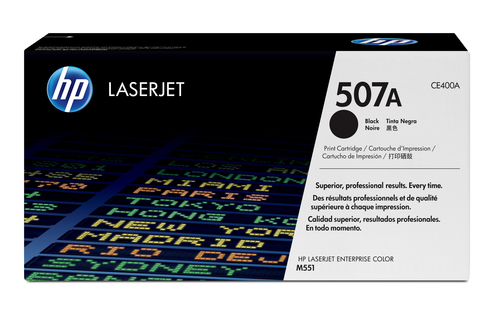 HPI TO HP CE400A * M551 PRETO (5,500 PAGES) 507A