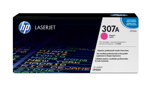 HPI TO HP CE743A CP5225 MAGENTA 307A A2 TONNERS