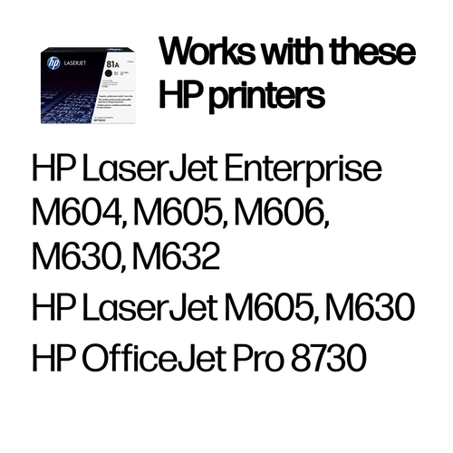 HPI TO HP CF281A * M630/604/5/6 PRETO 10.5K