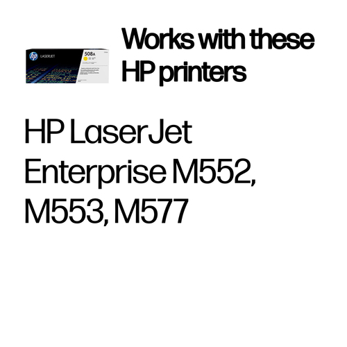 HPI TO HP CF362A * AMARELO M550 SERIES 5K PAG 508A