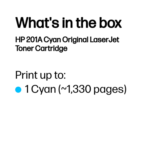 HPI TO HP CF401A * M252/M277 CYAN (1,400) 201A