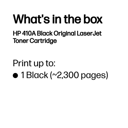 HPI TO HP CF410A * M452/M477 PRETO (2,300)