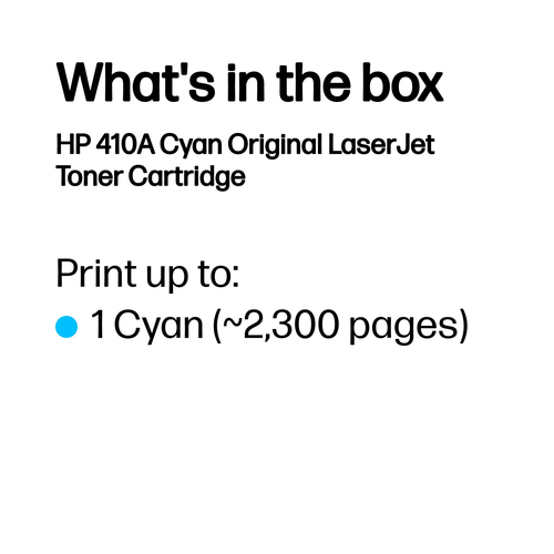 HPI TO HP CF411A * M452/M477 CYAN (2,300) 410A