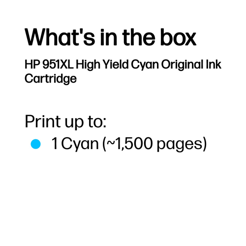 HPI TH 951XL CN046AE OJ8600 CYAN (1500PG) *