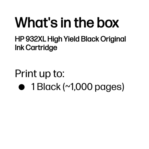 HPI TH 932 CN053AE XL PRETO * A1 TINTEIROS