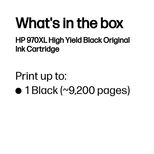 HPI TH 970XL CN625AE PRETO A1 TINTEIROS