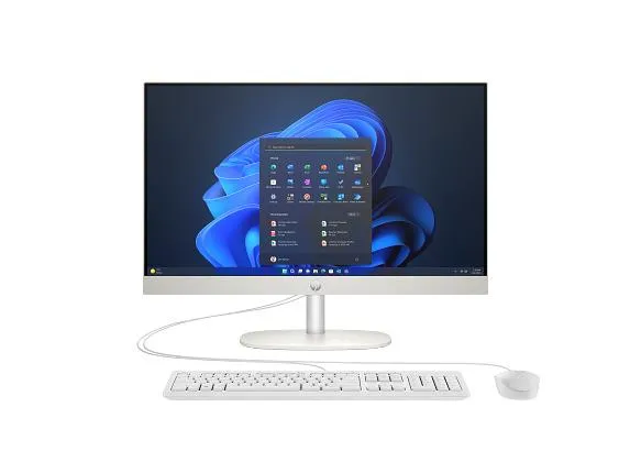 HPI PC AIO HP 23.8" CR U5-125U ARC GRAPHICS 8GB 512GB SSD FHD FREEDOS BRANCO