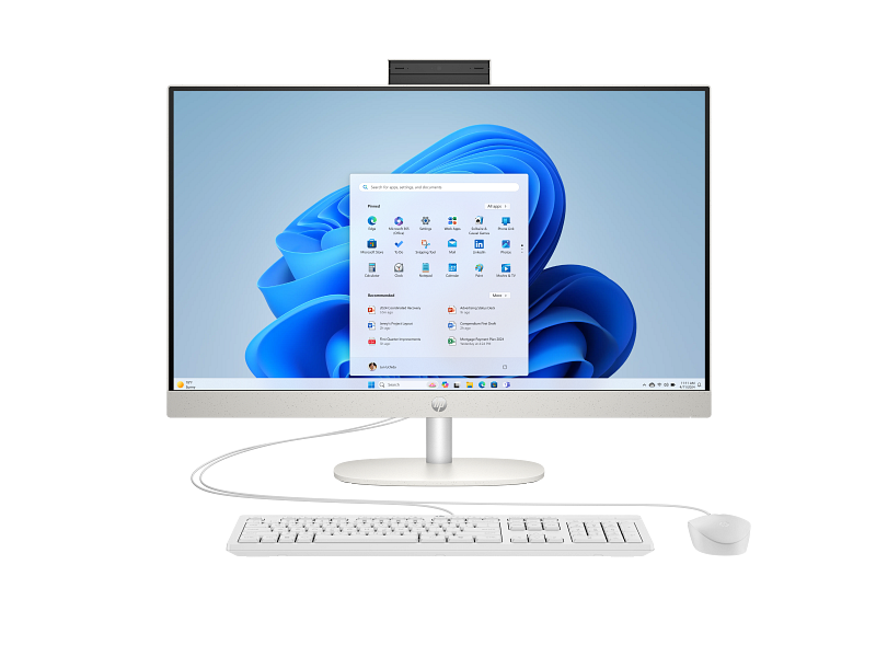 HPI PC AIO HP 27" PROONE U5-125U INTEL GRAPHICS 16GB 512GB SSD FHD W11H BRANCO