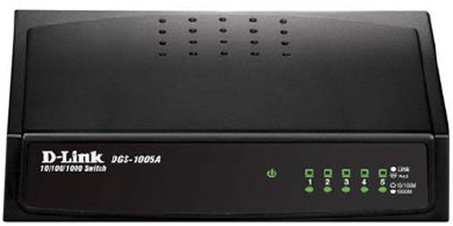 SWITCH 5 DLINK 10/100/1000 SEM GESTÃO