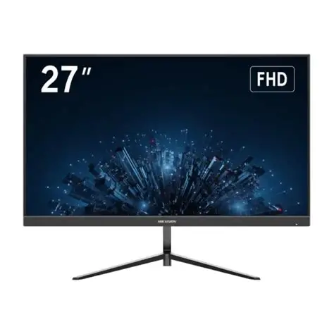 MONITOR HIKVISION 27" FHD VALUE OFFICE HDMI/VGA PRETO D5027F3