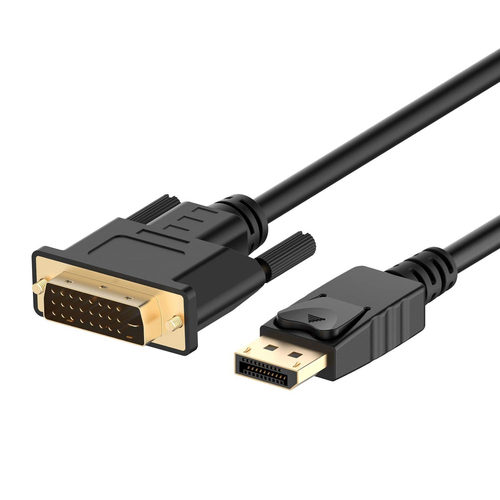 CABO DISPLAYPORT (M) PARA DVI-D 24+1 (M) 1MT 8K 60HZ EWENT OURO