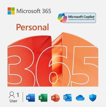 MICROSOFT SW MS OFFICE 365 PESSOAL 1PC 1 ANO – ESD
