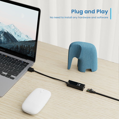 ADAPT EWENT USB-A PARA RJ45 PRETO