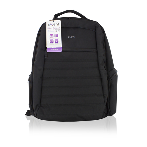 MOCHILA 17.3" EWENT URBAN PRETA